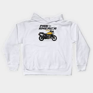 Pan America 1250 - Yellow Kids Hoodie